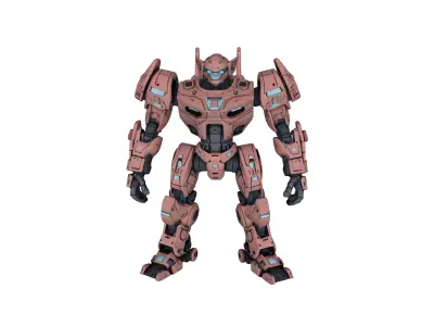 Mecha Robot Low-poly 3D model purchase