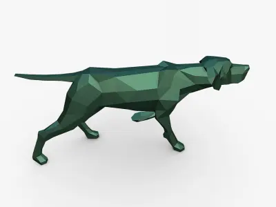 English Pointer 3D print model