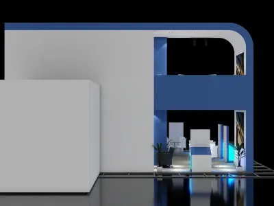 Exhibition Stand 13 3D model