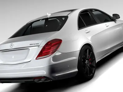 Mercedes Benz S 63 AMG W222 2016 3D model