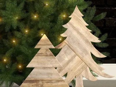 Plants collection 70 christmas tree 3D model