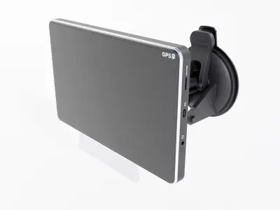 GPS Navigator Low-poly 3D model