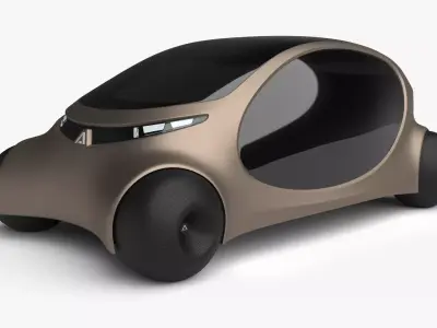 Concept Car 3D model V3