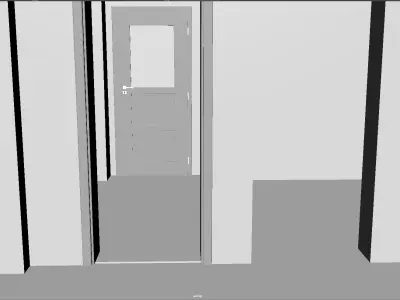 Game-Ready Home 3D Model for Unreal Engine Low-poly 3D model
