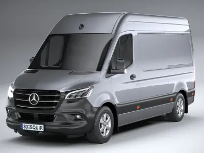 Mercedes-Benz Sprinter Van Standard 2025 3D model