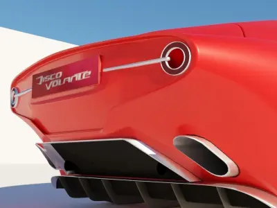 Alfa Romeo Disco Volante 3D model