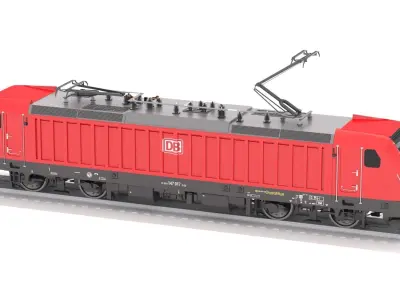 Bombardier TRAXX AC3 DB Locomotive 3D model