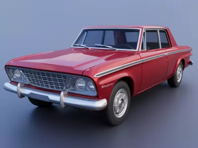 Studebaker Daytona 2 Door 1964 3D print model