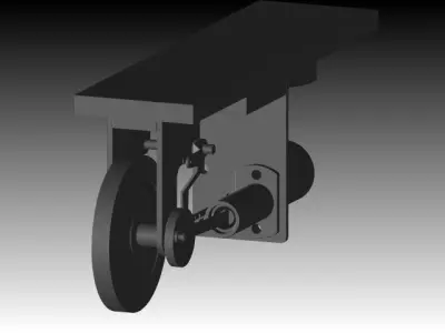 Hot air engine Free 3D model