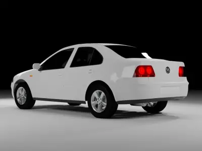 Volkswagen Jetta Bora Classic Clasico 2009 3D model