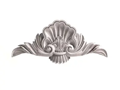 Pattern decorative shell 3D model