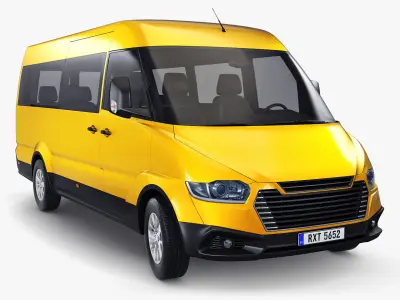 Generic Passenger Van M 2 3D model