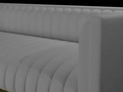 Tufted Sofa 3D model purchase