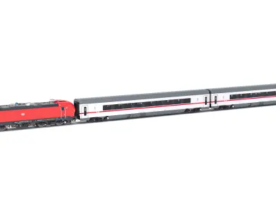 Passenger Train DB Collection 1 3D model