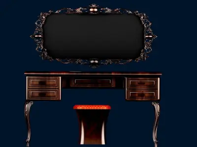 MAKE UP CONSOLE 3D model