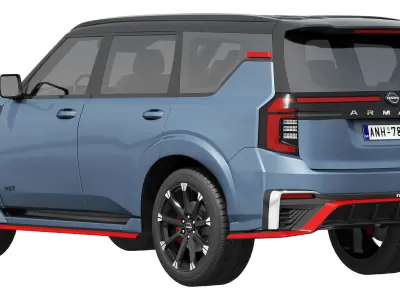 Nissan Armada Nismo 2026 3D model