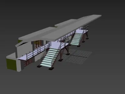 Pavilhao Prisional 3D model