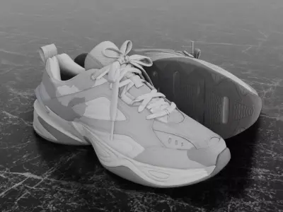 FREE 3D SPORT SHOES Free low-poly 3D model