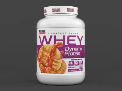 Protein Powder 3D model 125