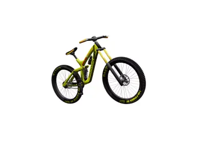 3D Bogie Mountain Bike model 3D model