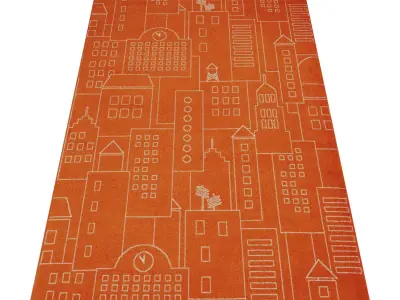 Rug Set 1209 3D model