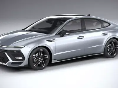 Hyundai Sonata N-Line 2024 3D model