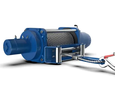 Winch 3D model