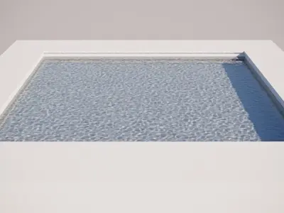 Water - Caustics - Corona Renderer Free 3D model