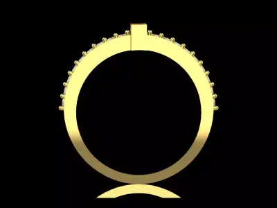 Jewelry stl 3dm Ring Model jr00225 3D print model