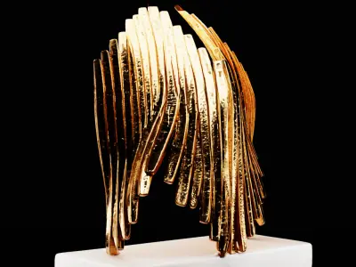 Angel Wings Decor 3D model