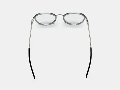 Dinah Eyeglasses in Soapstone with Riesling Low-poly 3D model