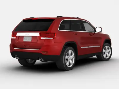 Jeep Grand Cherokee 2012 3D model