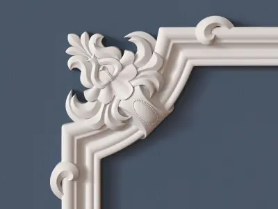 10 Molding Corners Collection  3D model