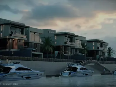 Modern House 3D model