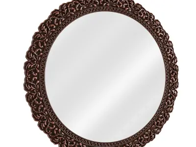 Ornamental Mirror 01 3D model
