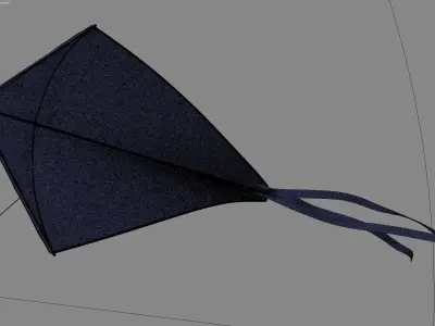 Wind Kite 3D model