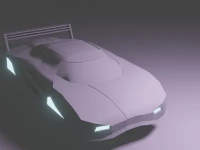 Agera R cyberpnk 3D model