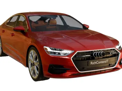 Audi A7 Sportback 2017-2024 3D model