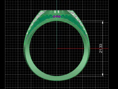 NEO MAN RING MODEL33 3D print model