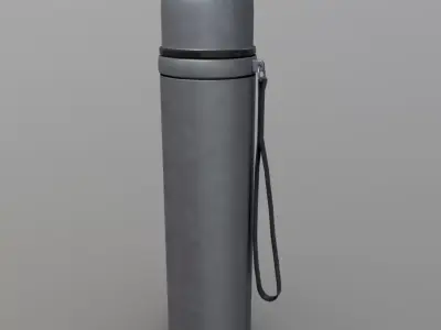 Thermos Low-poly 3D model