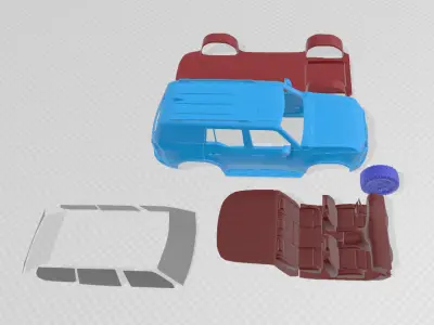 Toyota Land Cruiser 250 First Edition 2024 - Printable Model 3D print model