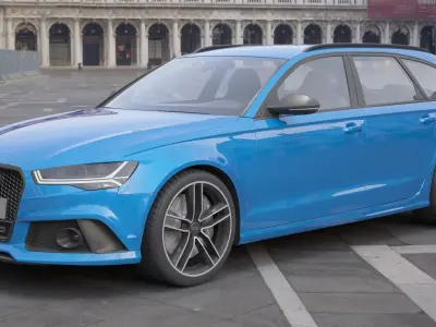 Audi RS6 3D model