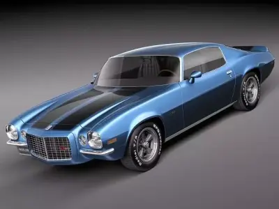 Chevrolet Camaro 1970 3D model