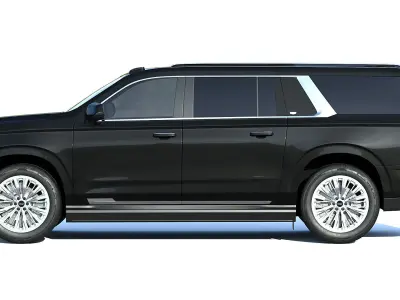 Cadillac Escalade ESV luxury 2025 3D model