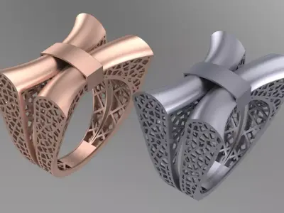 new meta fusion ring 6 3D print model