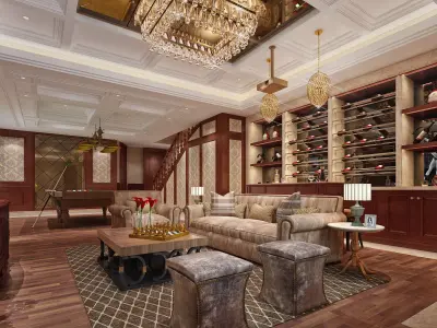 Living Room  3D model