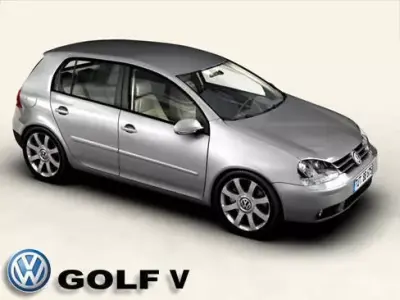 VW Golf V 3D model