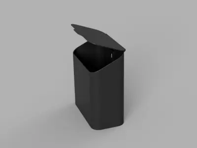 Car Back Seat Trash Can 3D print model