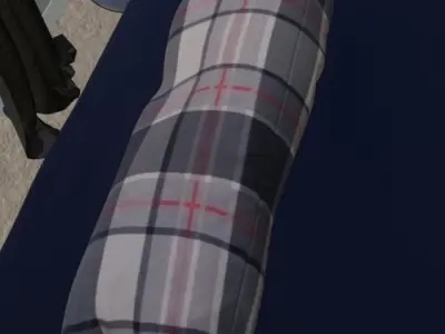 Body Pillow Free 3D model