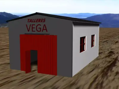 MECHANICAL WORKSHOP 3D model